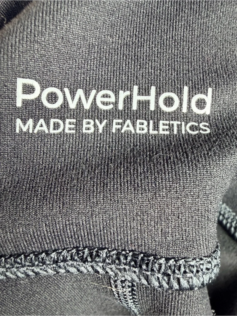 Fabletics Powerhold Black High-Rise Bike Shorts 2X activewear workout yoga gym - Picture 5 of 6